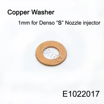 1 мм Дизеловата един пулверизатор Медна Шайба E1022017 За Регулиране на Впръскване на Полагане на Подложки с Дебелина 1 мм за Дюзи тип Denso S