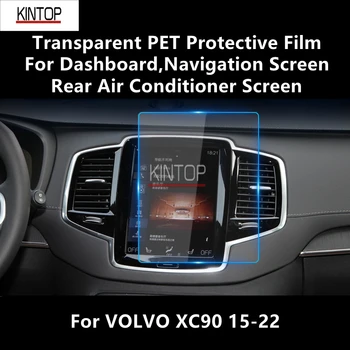 За арматурното Табло VOLVO XC90 15-22, Навигационния екран, Прозрачен PET Защитно Фолио, Защита от надраскване, Аксесоари За Ремонт, Ремонт на