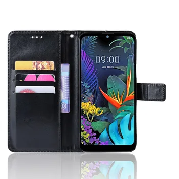 За LG K50 Чанта-портфейл от изкуствена кожа с поставка и отделения за кредитни карти За LG Q7 ALPHA/Q7 PLUS/K9/K30/Q6 ALPHA/Q6 PLUS/Q Stylus