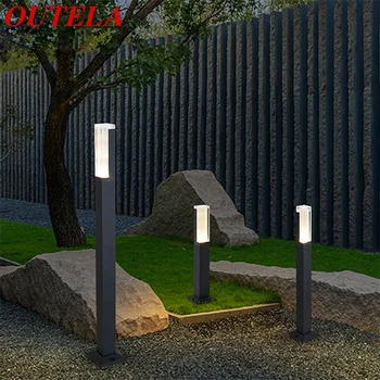 Лампа в градината на светлината на тревата LED OUTELA на открито алуминиев водоустойчивый творчески Декоративен за парка на вила двухшпиндельного