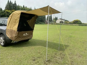 Suv със самостоятелно управление, обиколка, задната част на палатката, разширяване на пространството, козирка, за защита от дъжд, открит къмпинг, антимоскитный за Nissan Ритници Murano