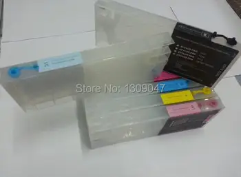Съвместим с чип касета за многократна употреба касета за принтер Еп Stylus Pro 9600