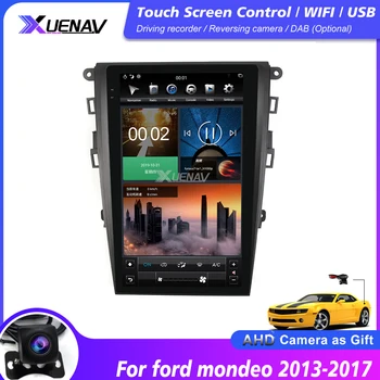 Авто радио Мултимедиен Плеър за Ford Mondeo 2013 2014 2015 2016 2017 автомобилен GPS Навигация Авторадио Стерео DVD плейър