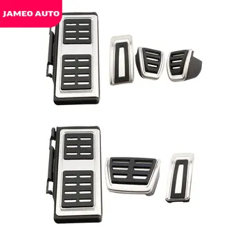 Jameo Авто AT MT Авто Педали за Audi TT 2015-2021 LHD Аксесоари за Автомобили Горивната Спирачна Педала Поставка за Краката на Защитно покритие на Педалите