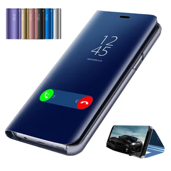 Умен огледален калъф Huawei Y9A 2020 г. (6,63 инча), магнитен кожен калъф-книжка с панти капак, Калъф за телефон Huawei Y9A FRL-22 FRL-23 FRL-L22