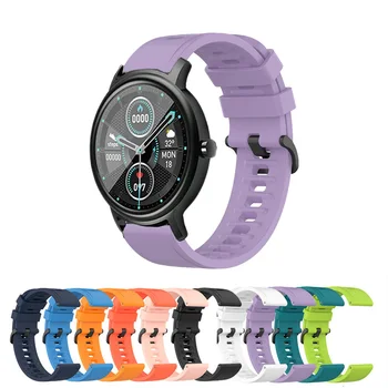 Каишка За часовник Xiaomi Mibro Air/Цветни Смарт Часовника 20 мм Силиконов Спортен Взаимозаменяеми Каишка За Честта Magic Watch 2 42 мм Гривна