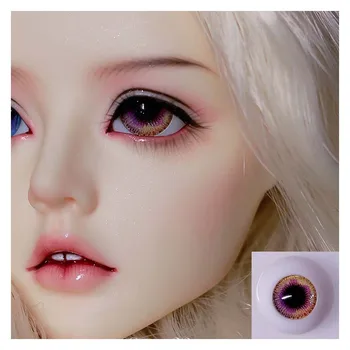 BJD очите 10-18 мм ослепително блестящи Акрилни Очните ябълки за 1/8 1/12 1/6 1/4 1/3 от аксесоари за кукли BJD 5 цвята куклени очи