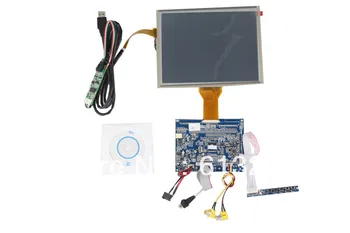 Такса драйвер VGA + AV LCD поддържа 8-инчов панел 800 * 600 със сензорен панел