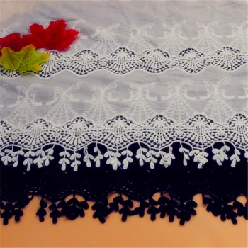 Мозайка памук, дантела тъкани, бродирани дантелен завършек на лентата шевни занаяти направи си САМ украса