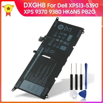 Замяна на Батерията DXGH8 за Dell XPS 13-5390 XPS 9370 9380 HK6N5 P82G Батерия за Лаптоп 6500 mah