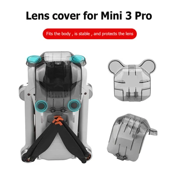 Сенник за обектив Обектив Защитно покритие Прахоустойчив Кардан Заключване Стабилизатор на Капак на Обектива на Камерата Аксесоари за Дрона Mini Pro 3