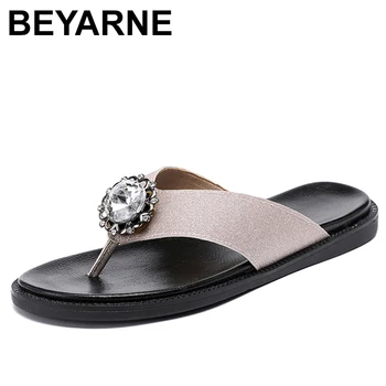 BEYARNE/2020 г., летните чехли, с модерна плажна обувки, дамски нескользящие сандали, дамски чехли, обувки