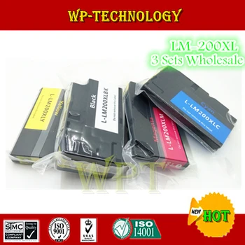 12PK Съвместими касети с мастило LM200, LM-200XL са подходящи за Lexmark OfficeEdge Pro4000c Pro4000 Pro5500 Pro5500t