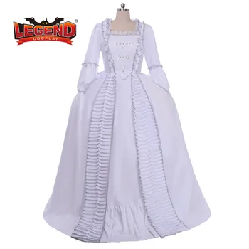 Революция Георгианская епохата на Викторианска Бална рокля/Ретро костюм от 18-ти век рокля в стил рококо костюм на Мария-Антоанета сватбена рокля