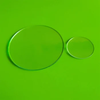 Лещи planus плосък обектив диаметър 35-110mm кръгли стъклени за факел на электрофонаря LED