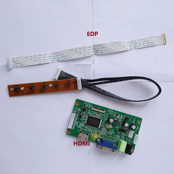 За NV156FHM-N45/NV156FHM-N46 1080 P панел на монитора, VGA, HDMI-съвместим дисплей LED EDP контрольор карта на водача дисплей