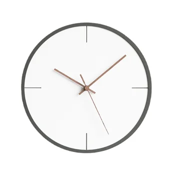 Дървени Бели Стенни Часовници-Големи 3d Хол Креативни, Модерни Прости Стенни Цифров Часовник Кратко Reloj De Сравнение Интериор Трапезария