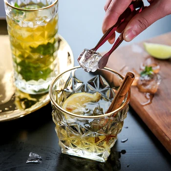 Кристална чаша със златна рисувани в японски стил, бира, чаша вино, чаша за уиски, чаша за вино, творческа личност, ins wind, на чаша за уиски, лот