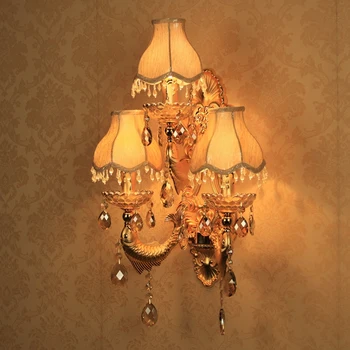Златен, с монтиран на стената Лампа-Сутиени, монтиран на стената Лампа, Led Огледален Лампа за Баня, Стенни осветителни Тела за Спалнята, Модерен Стенен Лампа за Дневна