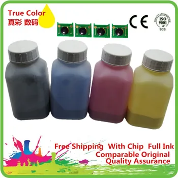 4 Опаковки Цветен Лазерен Тонер на прах за Зареждане Laserjet Pro Enterprise 500 color M551 / N / DN / XH CE400A 507A Принтер