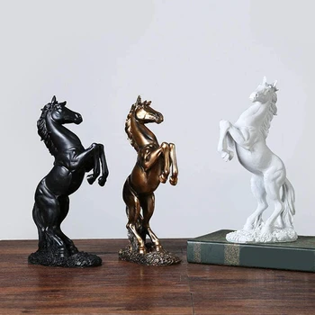 Художествена Скулптура, Украса Летящи Коне в европейски стил, Подаръци за Откриването на Housewarming