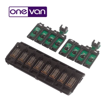 ONEVAN..8-цветен чип касета за UV принтер, чип за Epson R2000, непрекъснат чип, Чип касета T159
