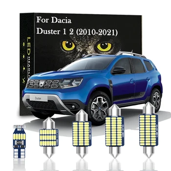Canbus За Dacia Duster 1 2 MK1 MK2 2010 2011 2014 2015 2016 2018 2019 2020 2021 Автомобилни Аксесоари, Осветление на Купето Led комплект