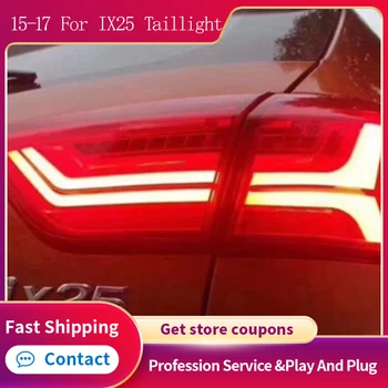 Автомобилен Стайлинг Задна Светлина За Hyundai IX25 Creta 2015 2017 LED Задни Спирачни Сигнал Дневен Ход DRL Лампа автоаксесоари 4 бр. Bla