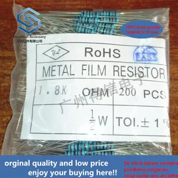 200 бр 1/2 W 11 До 1% от абсолютно нов метален филма iron foot резистор чанта 200 бр
