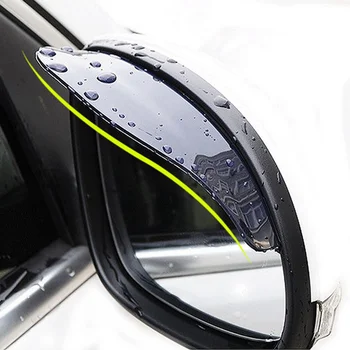 Автомобилен Стайлинг на Огледалото за обратно виждане дъжд от веждите за Mercedes Benz A180 A200 A260 W203 W210 W211 AMG W204 C E S CLK, CLS CLA SLK Classe