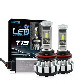 Turbo LED К1П H11 Led Canbus Крушка H1 LED Светлини Комплект за 80 W 8000Lm 6000 До 3000 До Luces Led Para Auto
