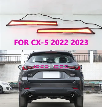Авто Led Задна Светлина Чрез Напречен Фенер За CX-5 CX5 2022 2023 Задна Светлина Заден Ход Стоп Задна Светлина за Автомобилни Аксесоари
