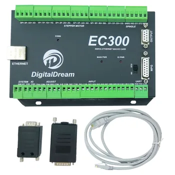 Mach3 Нов Ethernet CNC MACH3 300 khz EC300 3/4/5/6 Оси CNC машина Карти Управление на Движението 