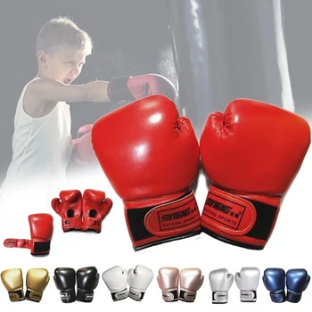 G92F Детски и за Възрастни Боксови Ръкавици и Чанта За Спарринга ММА Спортни Ръкавици За Кикбоксинга Муай Тай