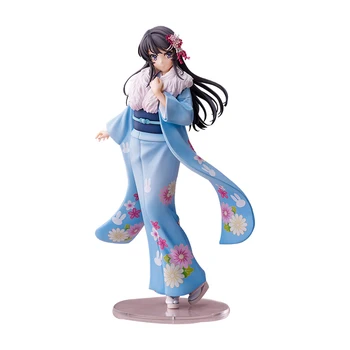 Aniplex Sunny Mai Sakurajima Kimono Издание на Наградата на Глупав Не е било красиво момиче-Зайче 23 см Фигурки са подбрани модел Играчки