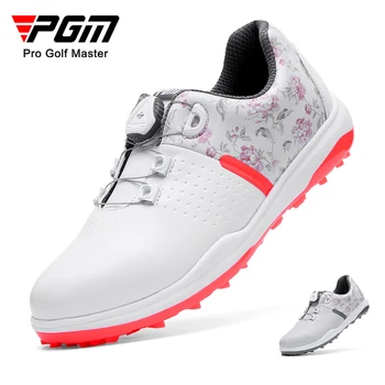 PGM XZ234/ Дамски обувки за голф, Водоустойчив мини Дамски Леки меки дишащи обувки, дамски спортни обувки с каишка на дръжката
