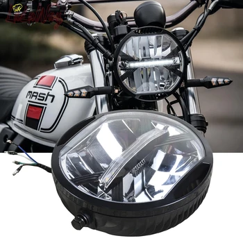 Мотоциклетът Фар В Събирането на Led Лампа Moto за AprIlia CR150 Leoncino 500 E8 Сертифициране Monster 696 Поръчка На Преден Фар