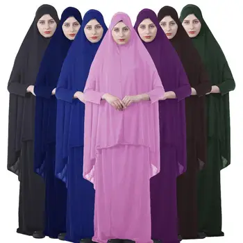 Richkeda Магазин за Нов 2021Kalenmos Официално Мюсюлмански Молитвени Комплекти Дрехи Женствена Рокля-Хиджаб Абая Ислямска Облекло