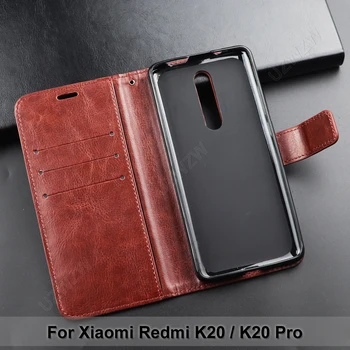 За Xiaomi Redmi K20/K20 Pro Флип Портфейла ПУ Кожен Калъф