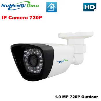Нова Водоустойчив Мътна Уеб камера 1280*720P HD, куршум, IP Камера за Сигурност, IR Камера за Нощно Виждане, Външна Вътрешна IP камера, система