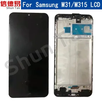 OLED дисплей За Samsung Galaxy М31 LCD Дисплей M315 M315F Дисплей Сензорен Екран на Таблета Събрание За Samsung M315 M315F/DS LCD Дисплей