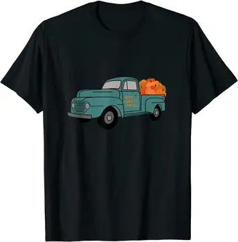Забавен Стар ретро камион с Високо качество, Модерен мъжки Дизайнерска Тениска с Къс ръкав, Мъжки тениски, Дрехи, Забавна тениска в стил Харадзюку