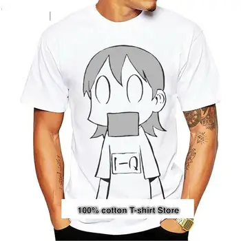 Camiseta de manga corta ал hombre y mujer, camisa Unisex de Nichijou Ehh, на върховете