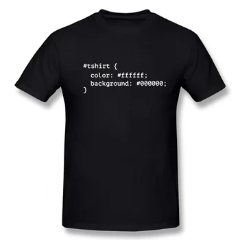 Памучен Тениска Унисекс HTML, CSS Шега Черна Риза Разработчик на Шега Програмист Програмист Сарказъм Уеб Разработчик Забавен Подарък За Ghica Тениска