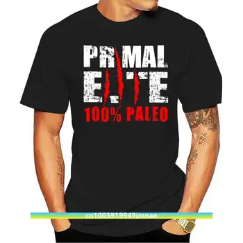 Тениска Primal Paleo - Директно от производителя, мъжки памучен тениска, лятна брандираната тениска, размер евро