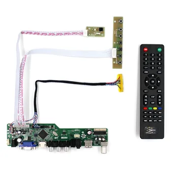 TV + H DMI + VGA + AV + USB + AUDIO LCD такса контролер Работи за 12,1 инча 1366X768 HSD121PHW1 LCD панел