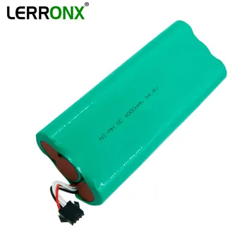 LERRONX 4.0 Ah 14,4 v с голям Капацитет 4000 mah NI-MH батерия за преносим Подметальной машини за Ecovacs Deebot D58 D56 D54 акумулаторна батерия