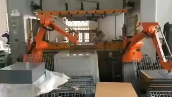 Индустриална роботизирана ръка/Ръчно Паллетизер Штабелируя Машина За Продажба