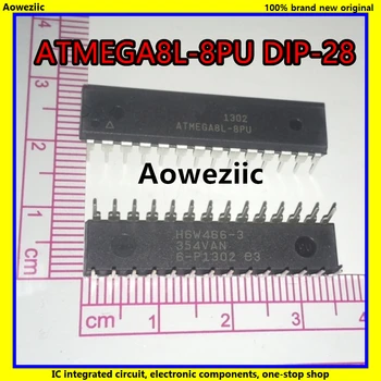 2 бр./лот ATMEGA8L-8PU ATMEGA8L ATMEGA8 DIP-28 8-битов микроконтролер 8K флаш памет Нов Оригинален Продукт