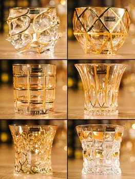 Описание Чаши За Уиски весела christm в пном пен на Европейския Безоловен Кристална Чаша За ракия, Вино, домашна Бира, Алкохол, Вода